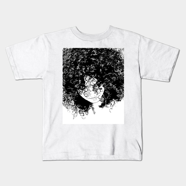 Portrait Study, December 2019 Kids T-Shirt by cannibaljp